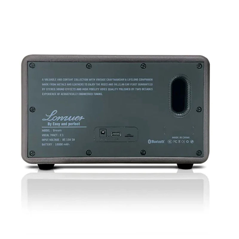 Lonzuer Dream Bluetooth Speaker (Brown) - Image 5